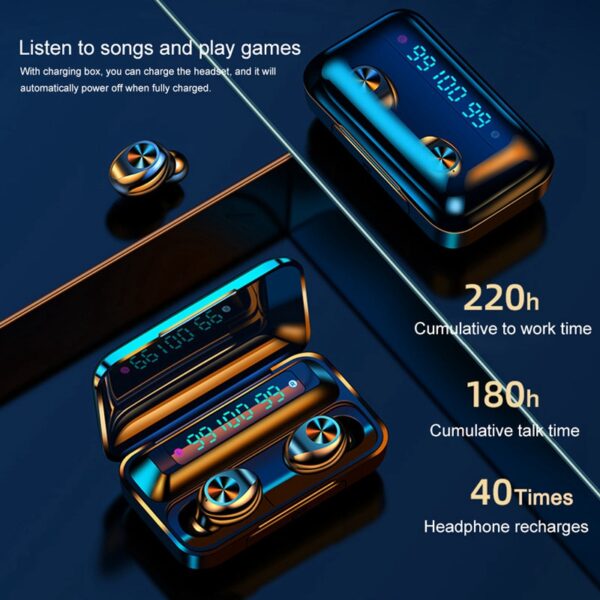 F9-10 Bluetooth Earphones - Image 6