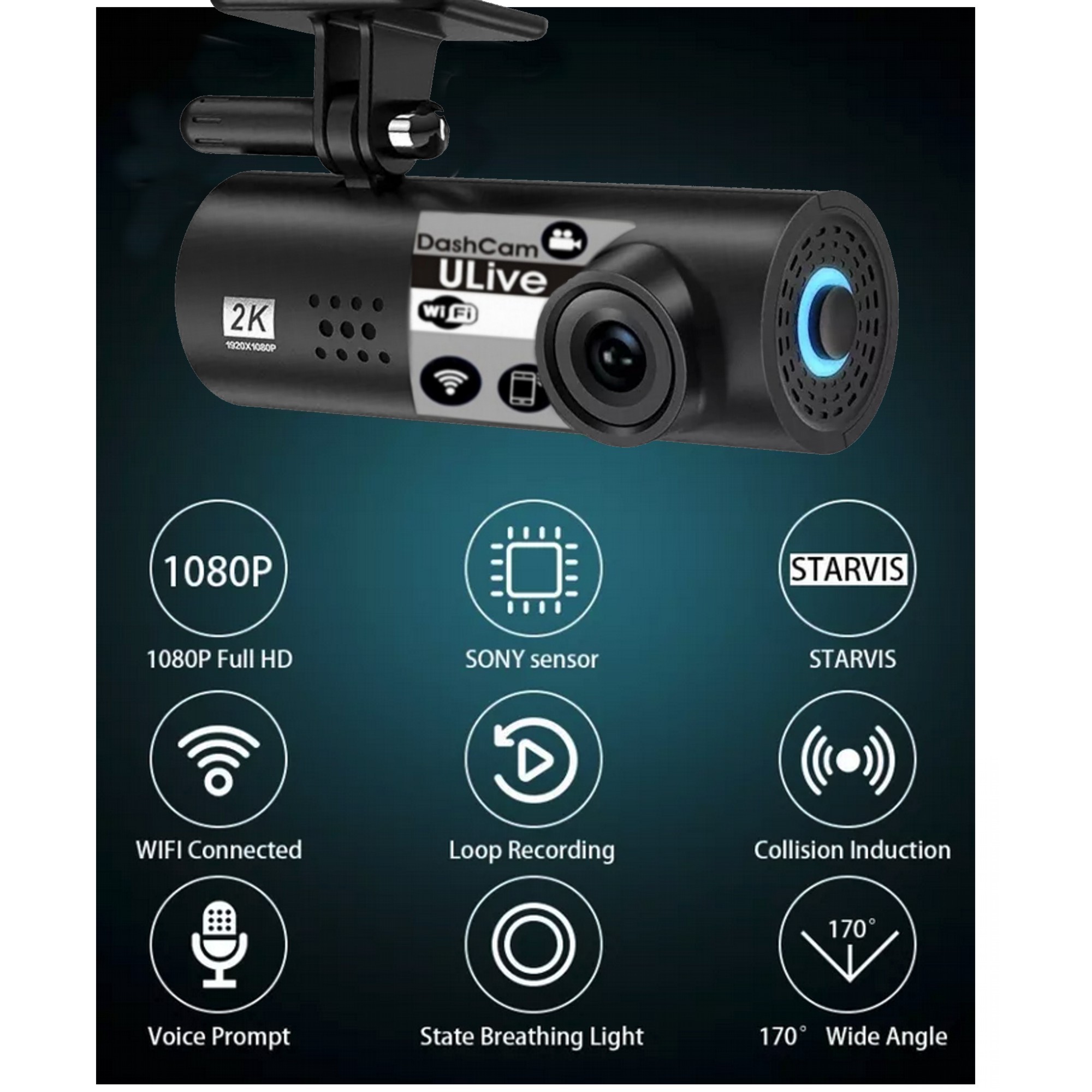 ULive 2K Dashcam - Image 2