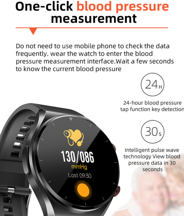 E09 Medical Grade Smart Watch - Image 8