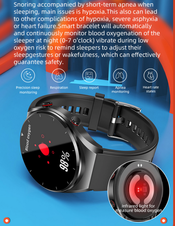 E09 Medical Grade Smart Watch - Image 10