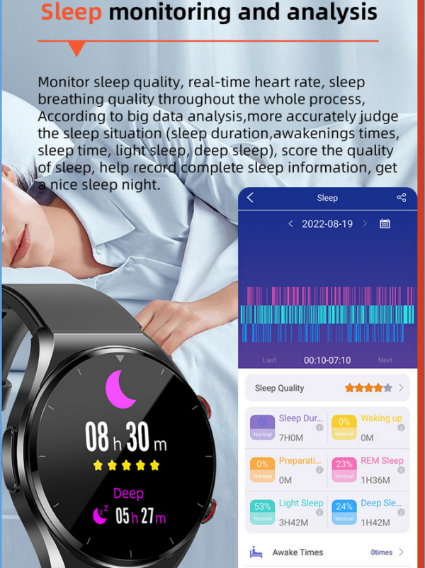 E09 Medical Grade Smart Watch - Image 11