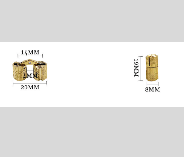 Mini Hinges for Jewelery box - Image 2