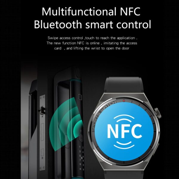 KT62 Brown Smart Watch - Image 6
