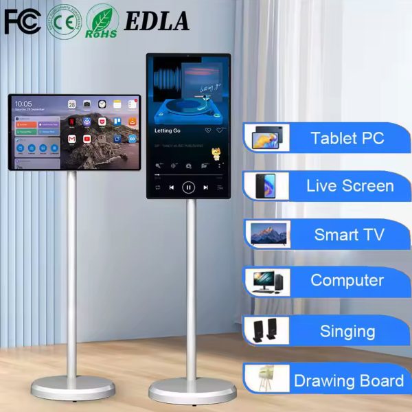Ulive 21,5-inch Portable Smart TV, Touch Screen UHD Monitor - Image 6
