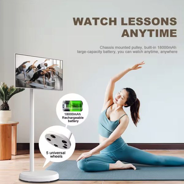 Ulive 21,5-inch Portable Smart TV, Touch Screen UHD Monitor - Image 2